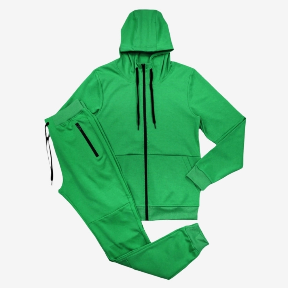 Riflessi Men's Tech Fleece Tracksuit - Kelly Green - Runs Small - Picture 2 of 11